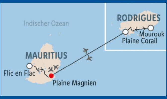 Rodrigues & Mauritius Inselhüpfen – C Rodrigues Mourouk & Pearle Beach Resort & Spa, 12, 14 bzw. 16 Tage C Rodrigues Mourouk, Pearle Beach Resort & Spa – Lidl Reisen