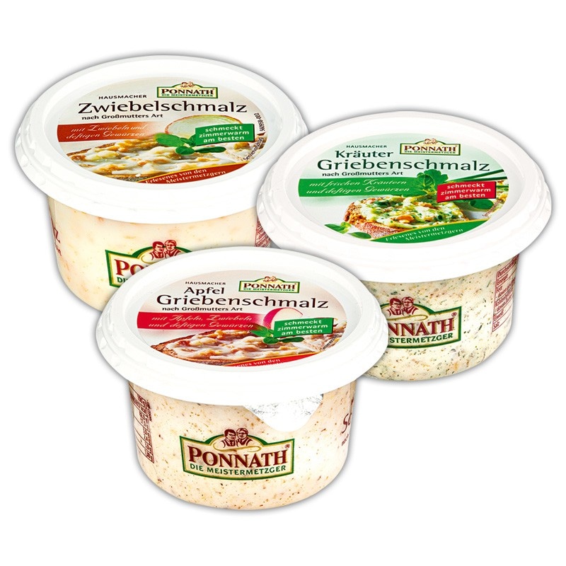 Schmalz im Becher 200 g Ponnath Angebot bei Norma