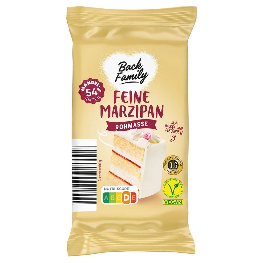 Marzipan Rohmasse, 200 g Back Family – Hofer