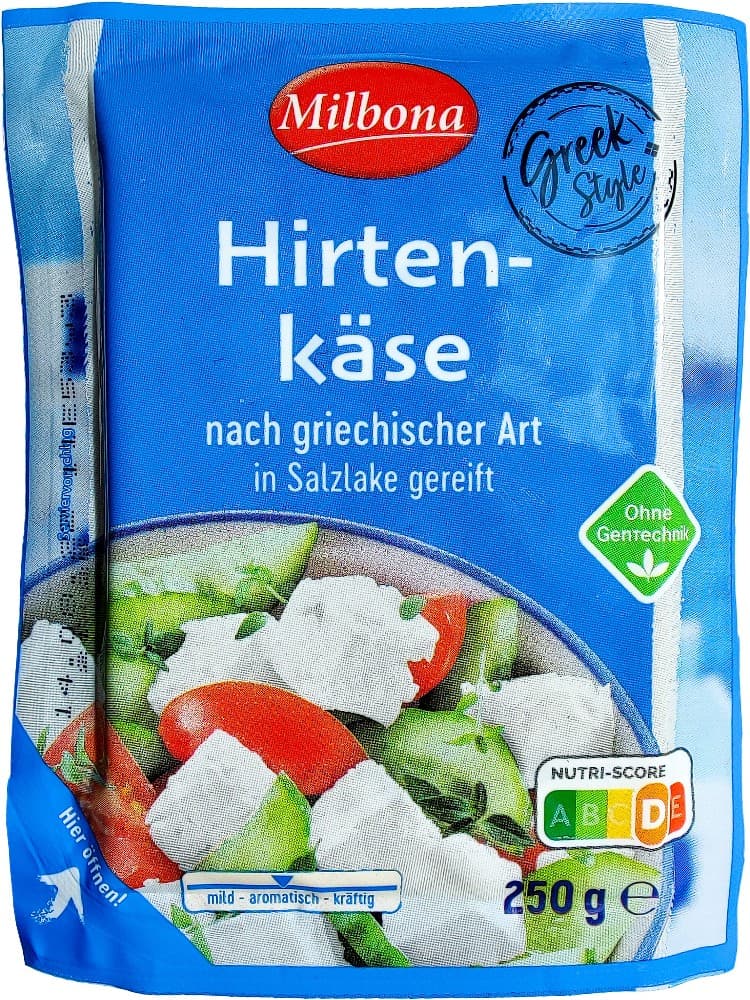 Milbona Hirtenkäse, 250 g – Lidl