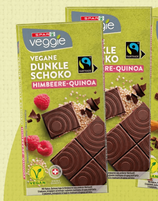 SPAR Veggie vegane Schokolade, 75 g – Spar