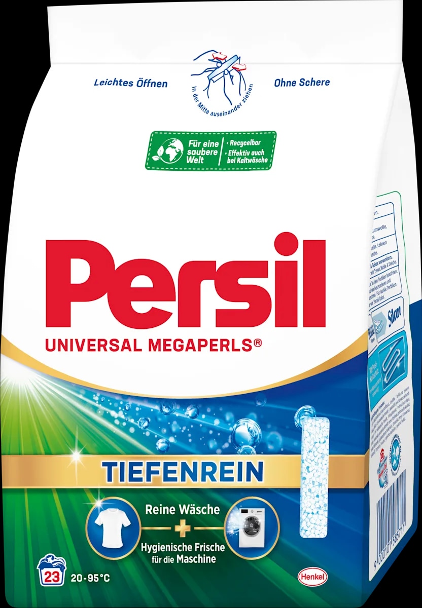 Persil Pulver, Gel 28 oder 30 Wäschen, Megaperls 23 Wäschen oder Discs 20 oder 22 Wäschen Angebot bei Maximarkt