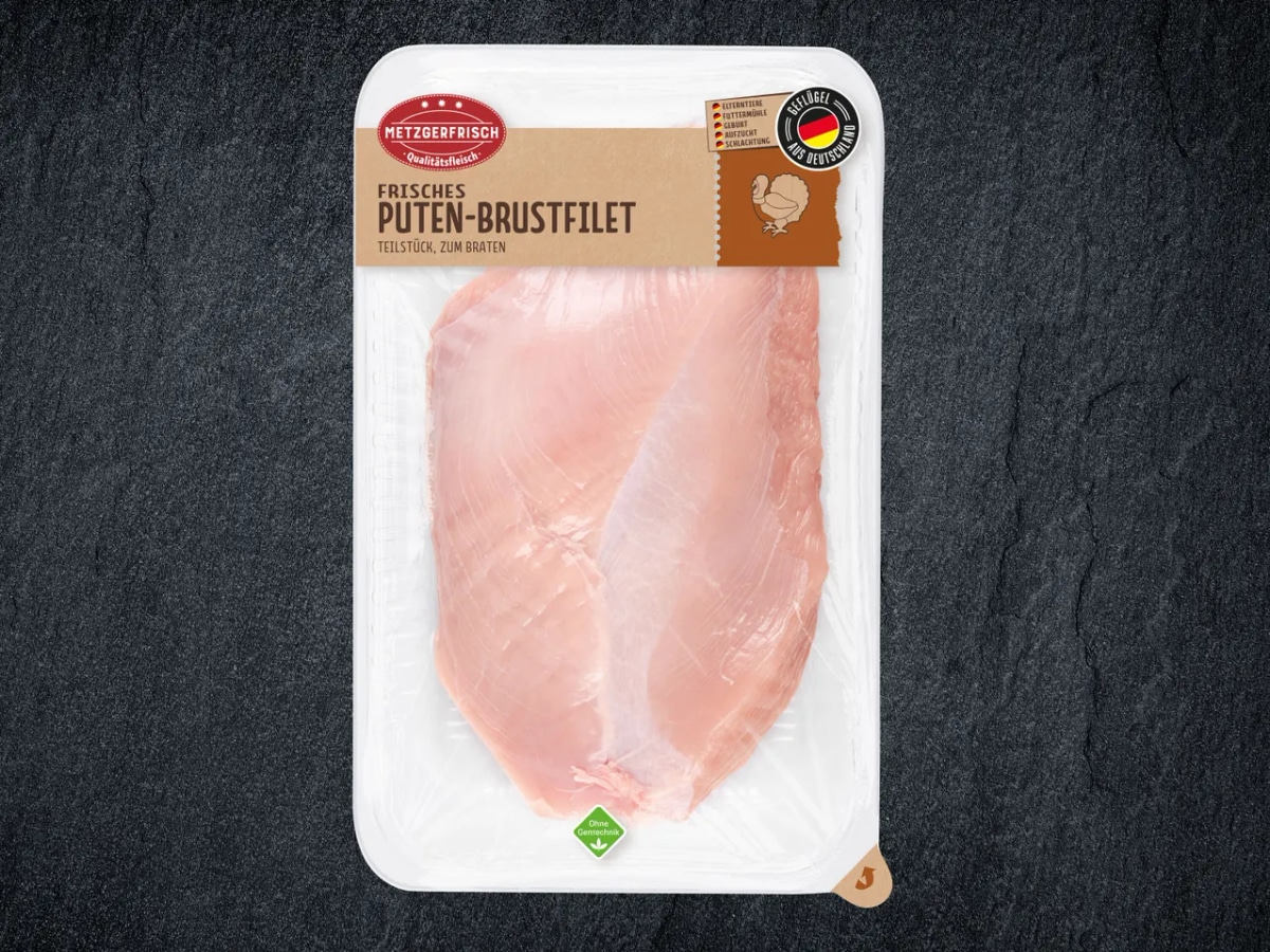 Frisches Putenbrustfilet 1,8 kg Angebot bei Lidl