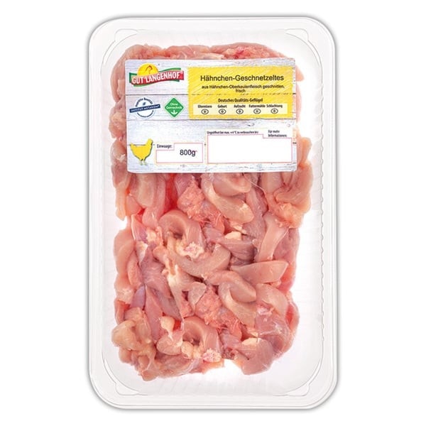 Hähnchen Oberkeulen Geschnetzeltes XXL 800 g Angebot bei Norma