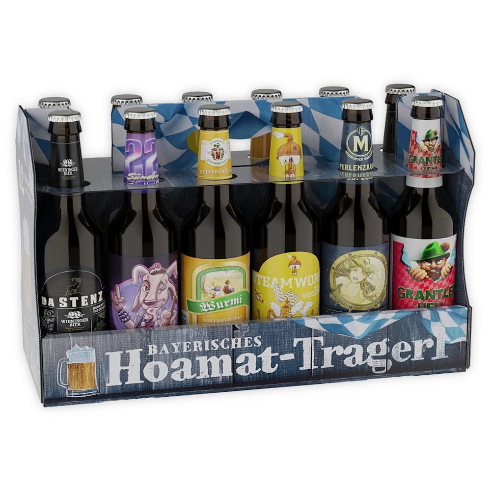 Bayrisches Hoamat Tragerl, 12 x 0,33 l – Hofer
