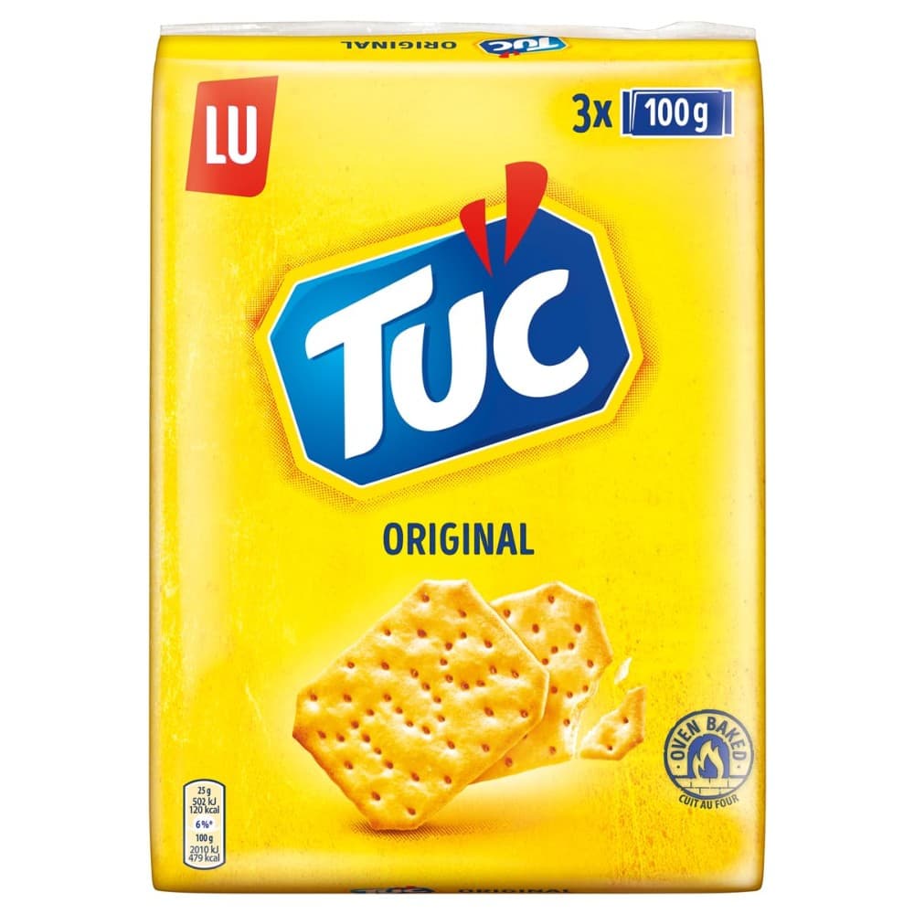 Cracker, 3 x 100 g Tuc – Norma