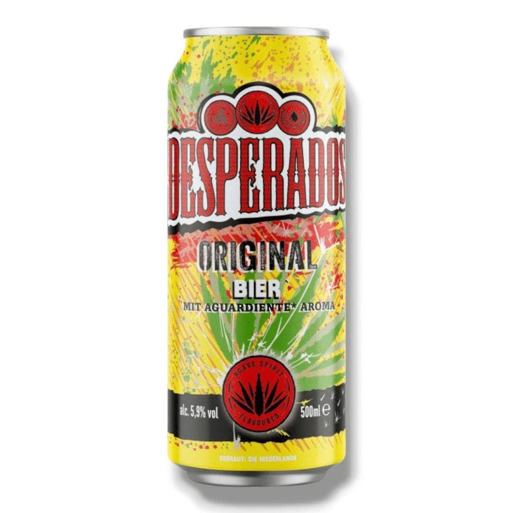 Desperados Original Bier mit Aguardiente Aroma, 0,5 Liter – Eurospar