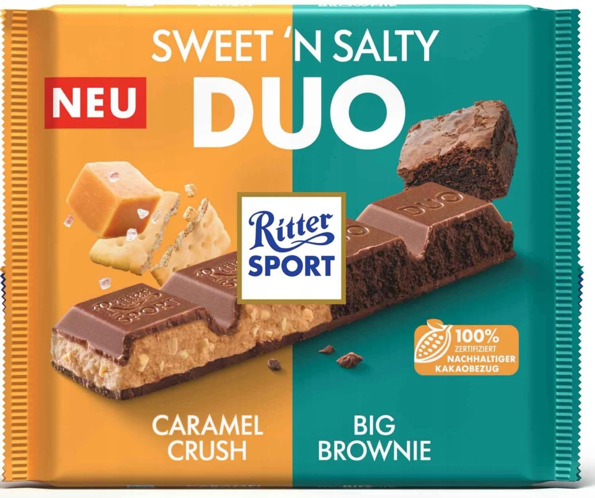 Ritter Sport Duo 218 g / 250 g Angebot bei Lidl