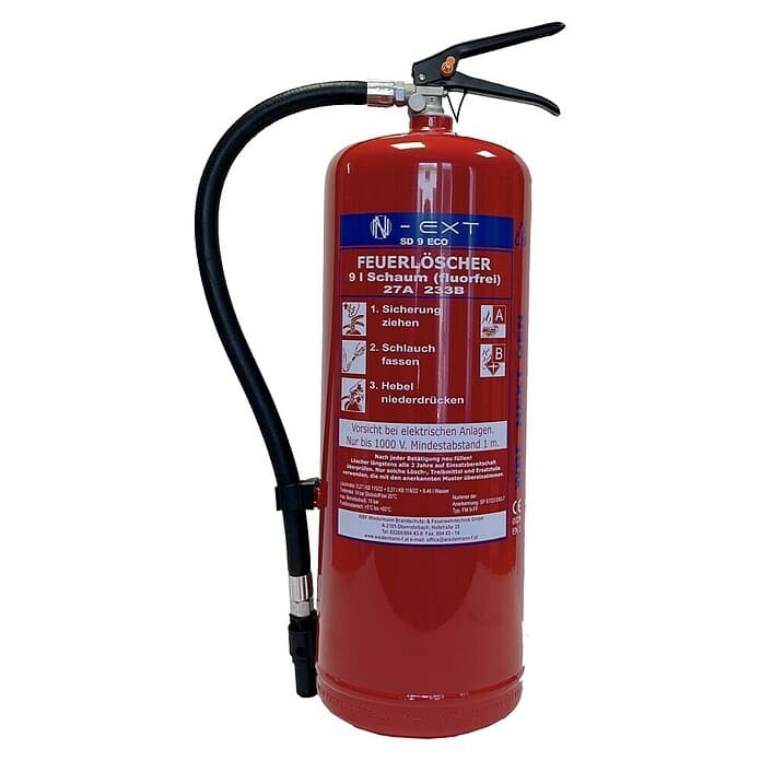 Schaum-Feuerlöscher N-EXT SD 6 ECO, 6 kg FIRE FIGHTER – Bauhaus