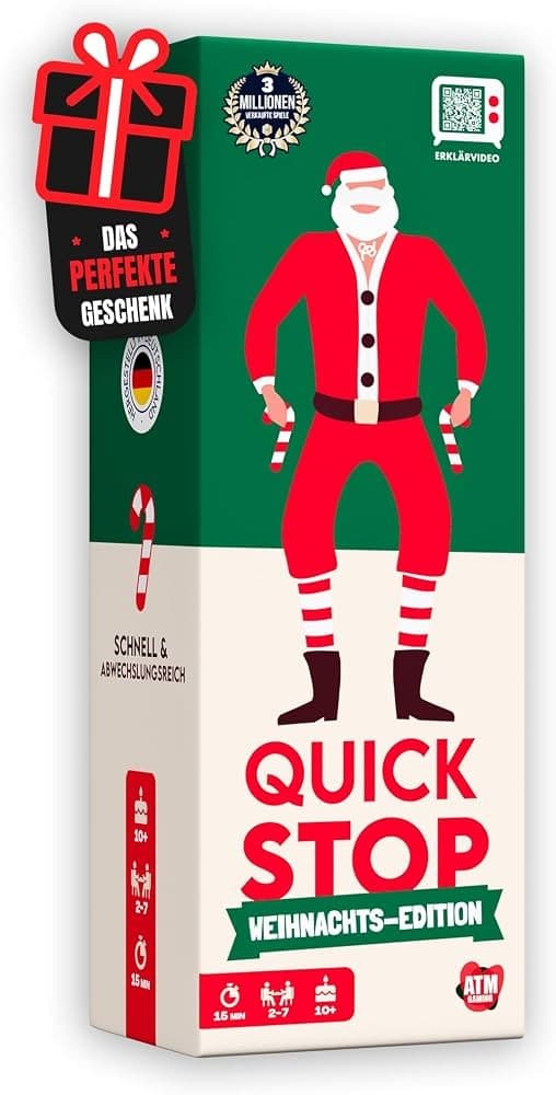 Quick Stop, Quick Stop Family Edition, Quick Stop Weihnachtsedition oder Quick Stop Party Edition – Maximarkt