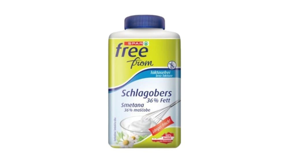 Schlagobers, 250 ml SPAR free from – Spar