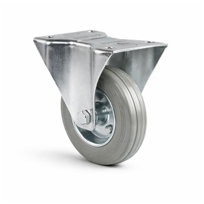 Bockrolle Vollgummi, 125 mm – Zgonc