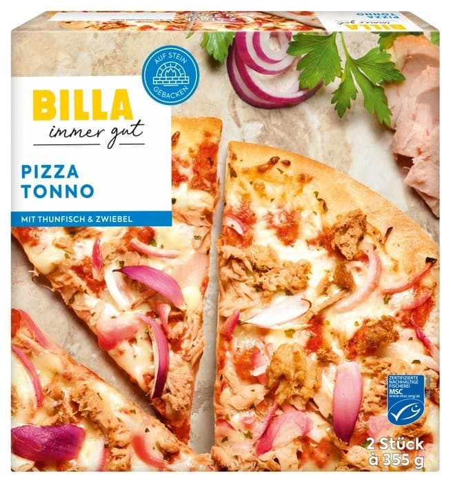 BILLA immer gut Steinofenpizza, 700 g–710 g – Billa