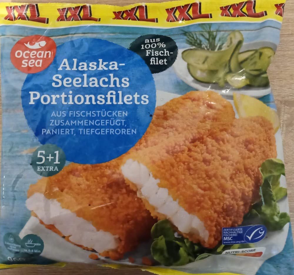 Ocean Sea Alaska Seelachsfilet Portionsfilets 960 g + 160 g gratis Angebot bei Lidl