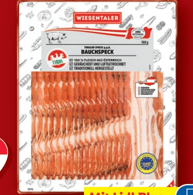 Wiesentaler Bauchspeck, 160 g – Lidl