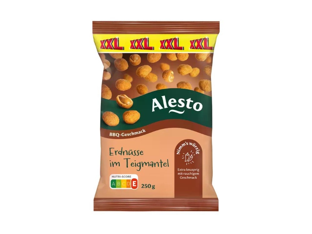 Alesto Erdnüsse im Teigmantel 250 g Angebot bei Lidl