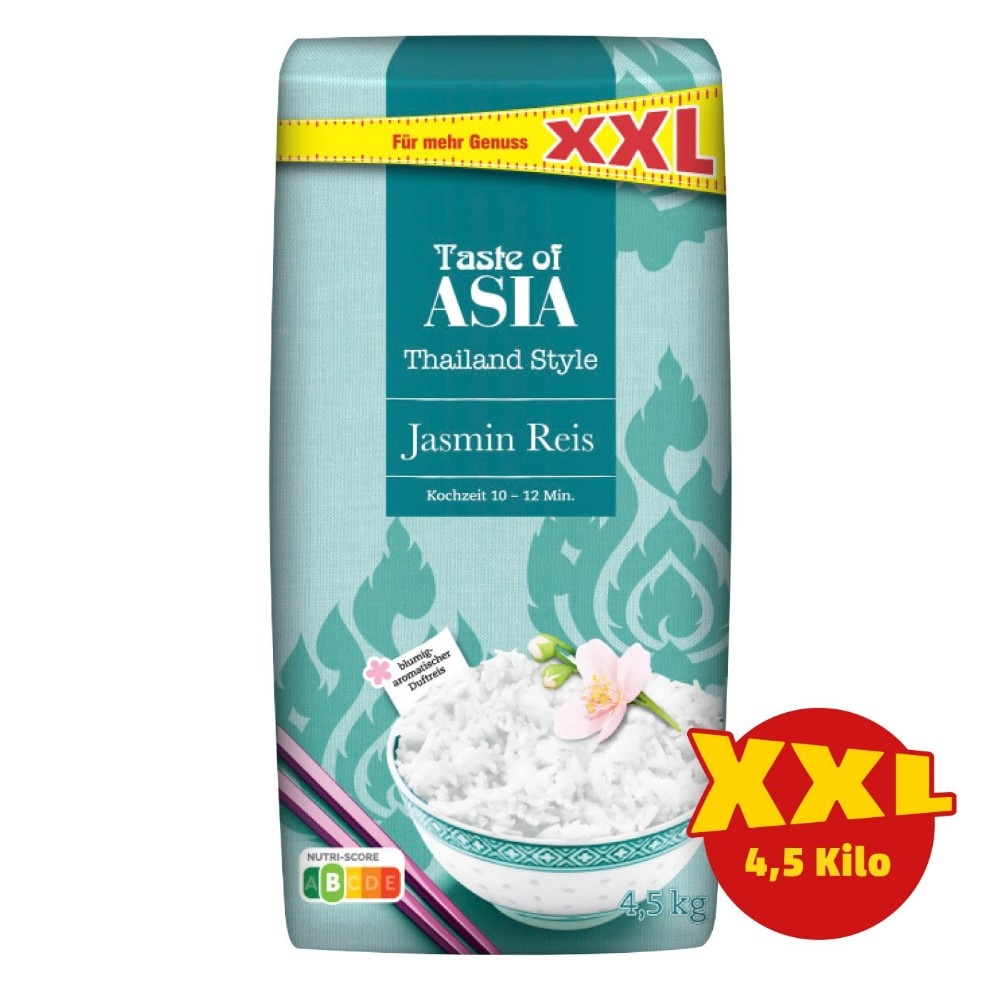 Jasminreis 1 kg Taste of Asia Angebot bei Penny