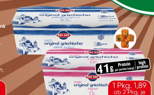 Kri Kri mein original griechischer Joghurt, 2x200 g – Spar
