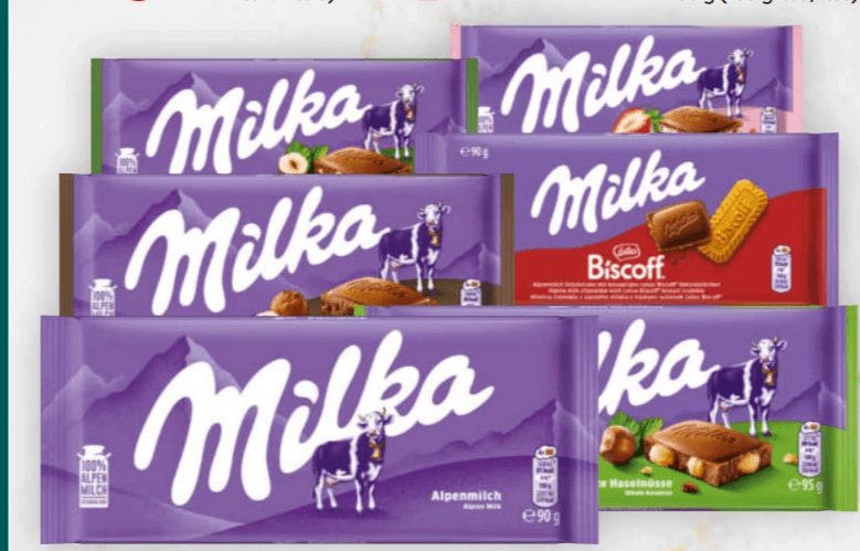 Milka Schokolade div. Sorten, 87 g - 100 g – Billa Plus