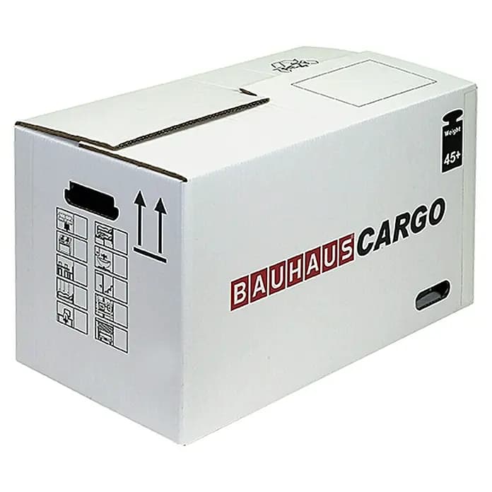 Cargo-Umzugskarton mit Verstärkungsband – Bauhaus