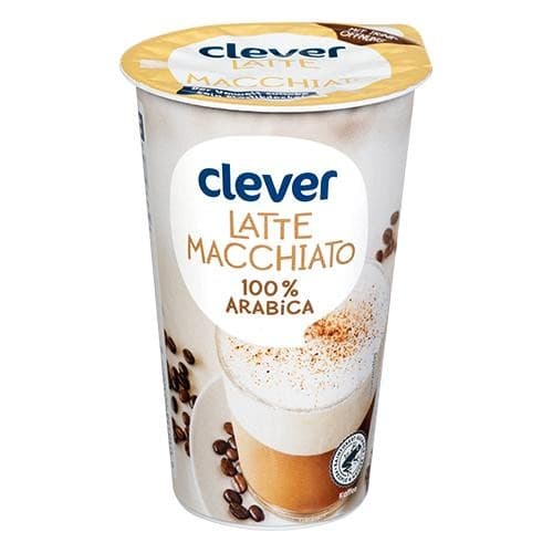 clever Eiscafe Cappuccino od. Latte Macciato, 250 ml – Adeg