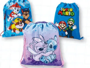 Schuhbeutel bedruckt – Interspar