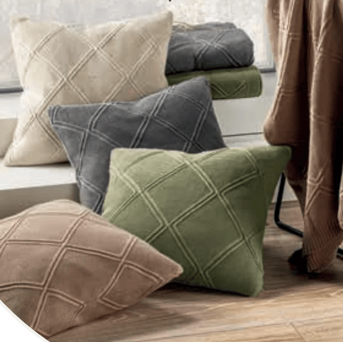 Strickplaid „Raute“ ca. 130 x 190 cm Angebot bei Reiter