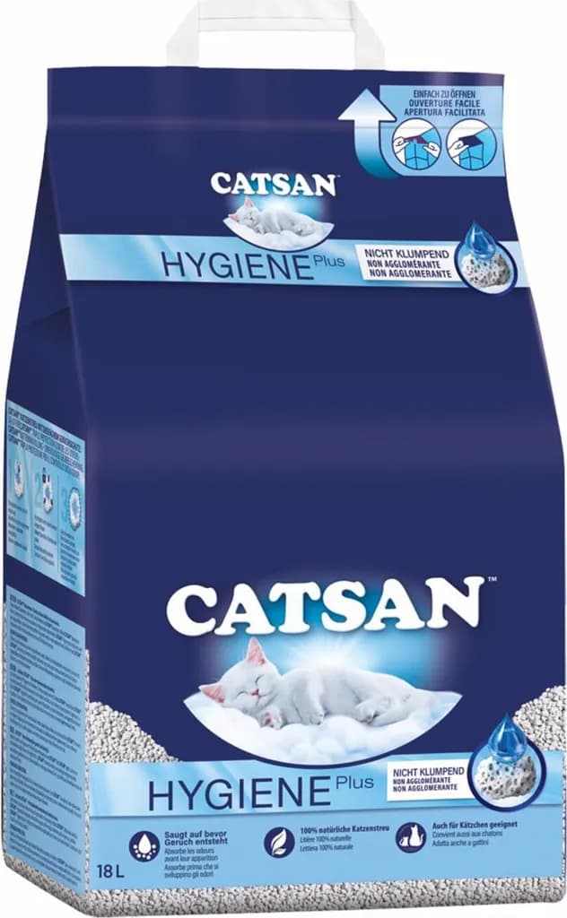 Catsan Hygienestreu, 18 Liter, 10 Liter, 8 Liter – Maximarkt
