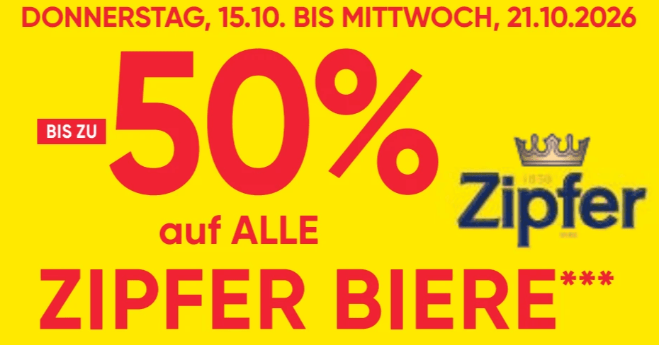 Zipfer Biere – Maximarkt