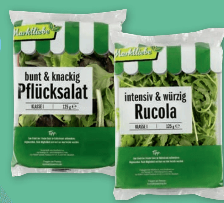 Pflücksalat oder Rucola, 125 g Marktlielie – Penny