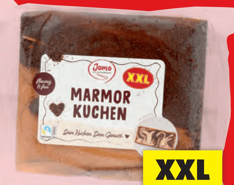 Jomo XXL Marmorkuchen 600 g Angebot bei Hofer