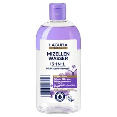 Mizellenwasser, 400 ml Lacura – Hofer