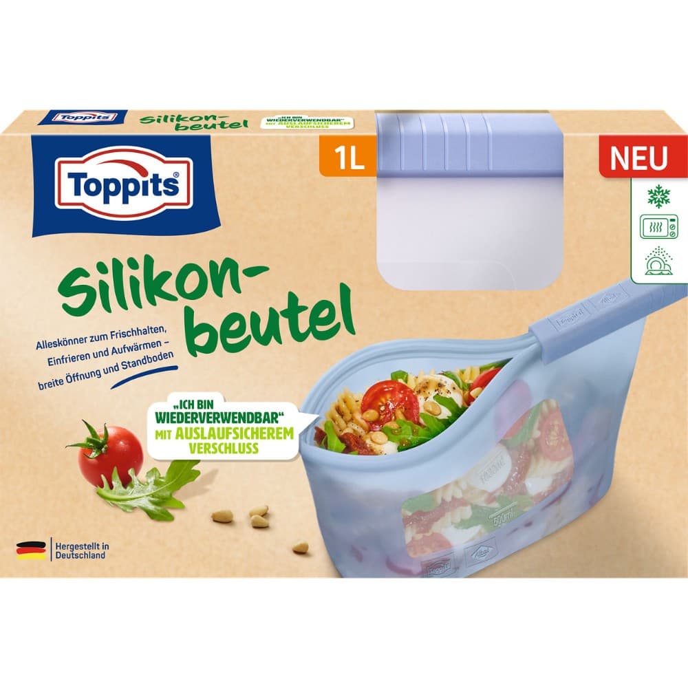 Silikonbeutel 1 Liter TOPPITS Angebot bei Interspar