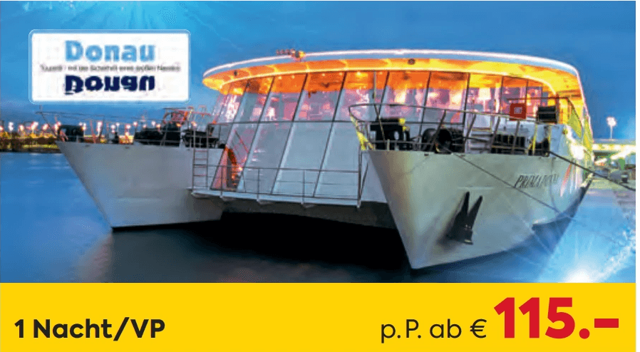 GANSLFAHRT MS Primadonna, 1 Nacht – Billa Reisen
