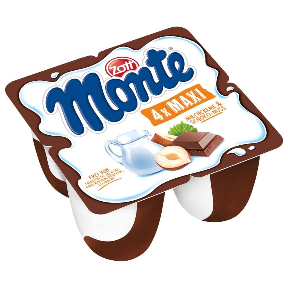 Monte Maxi, 4 x 100 g Zott – Hofer