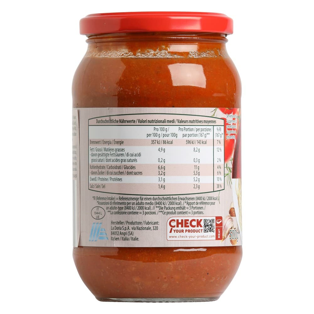 Basis Sugo, 500 g Le Gusto – Hofer