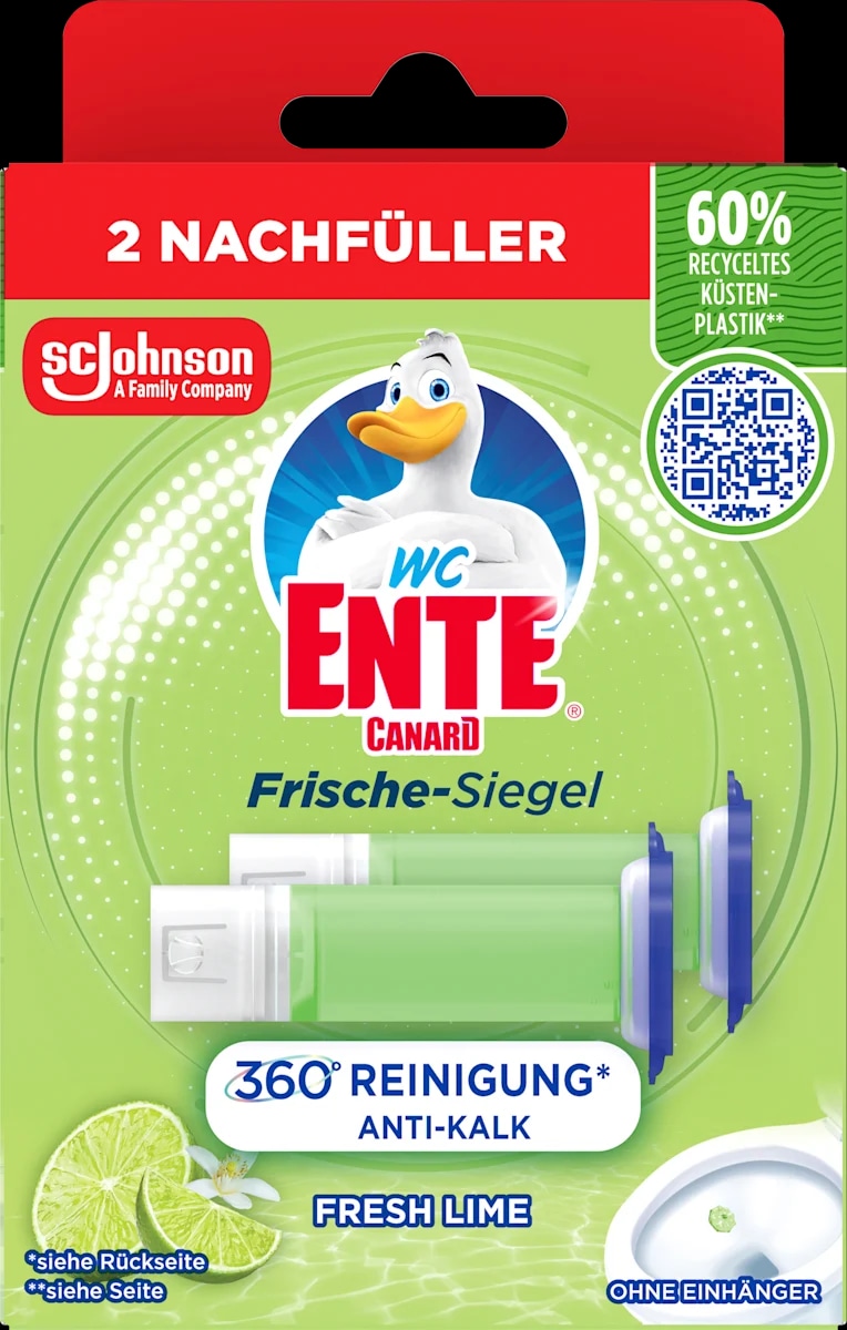 WC Ente Frische-Siegel Nachfüllung 2 Stück Angebot bei Bipa