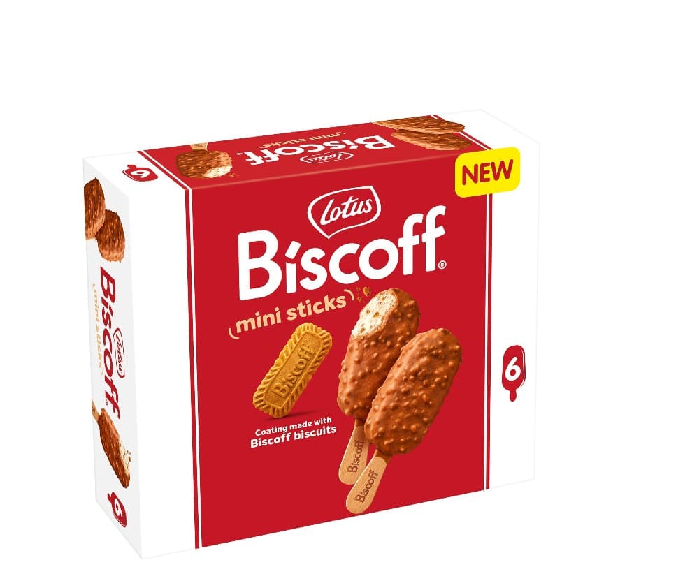 Biscoff Stieleis Mini 6x50 ml LOTUS Biscoff Angebot bei Norma
