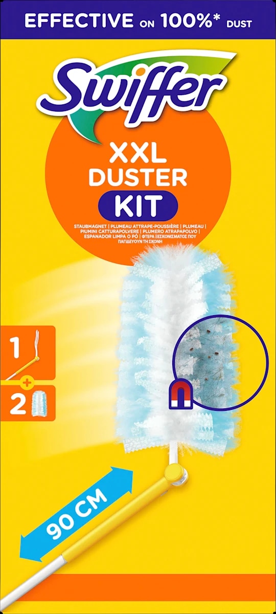 Swiffer Staubmagnet XXL Set oder Bodentücher Nachfüllpack Angebot bei Müller