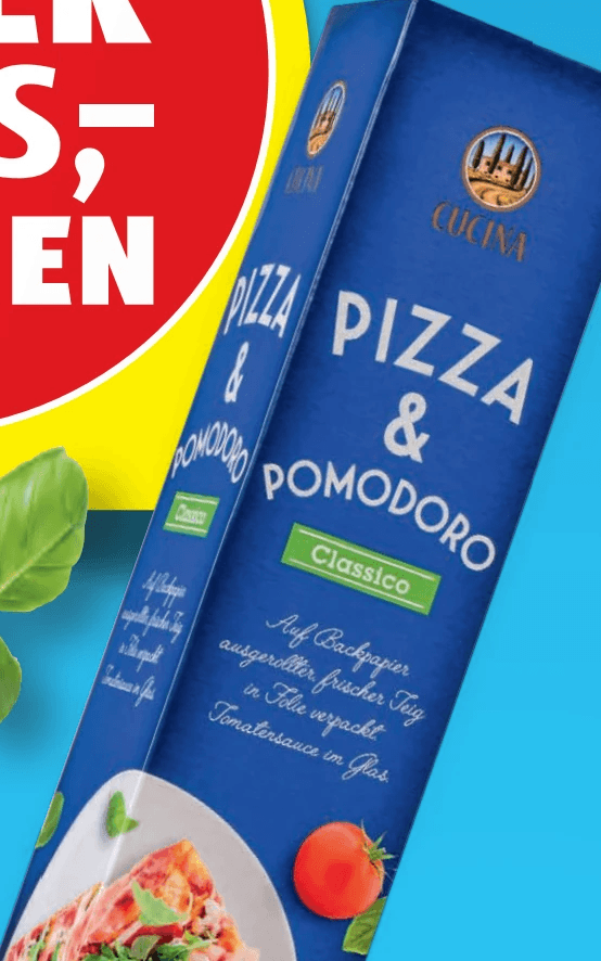 Pizzateig, 600 g CUCINA – Hofer