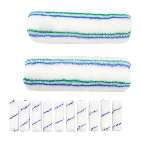 Profi Ersatzwalzen, 25 cm Doppelpkg. oder 10 cm, 10 Stk. DECO CRAFT – Hofer