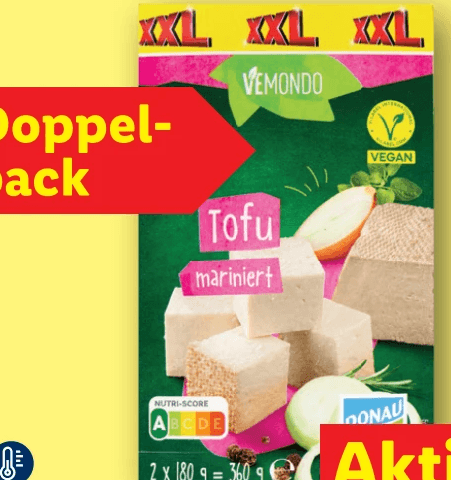 Vemondo Tofu 2 x 180 g Angebot bei Lidl