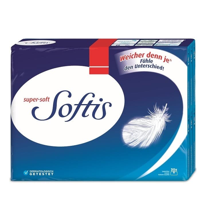 Softis Taschentücher, 30x9 Stück Packung – Billa