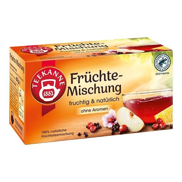 Teekanne Früchtetee, 17-20 Teebeutel – Billa