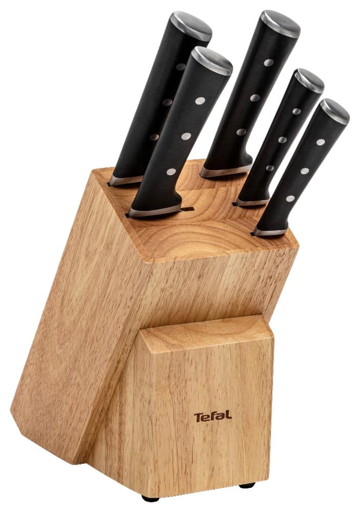 Messerblock „Ice Force", 6-tlg. Tefal – Möbelix