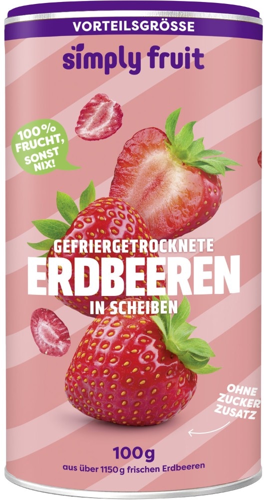 Simply fruit Gefriergetrocknete Früchte 100 g Angebot bei Norma