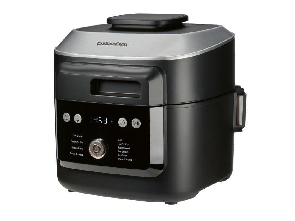 Silvercrest 2-in-1 Dampfgarer und Heißluftfritteuse – Lidl