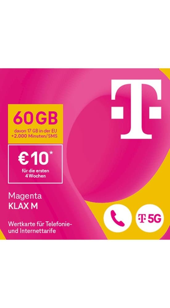 Magenta KLAX M Startpaket Angebot bei Penny