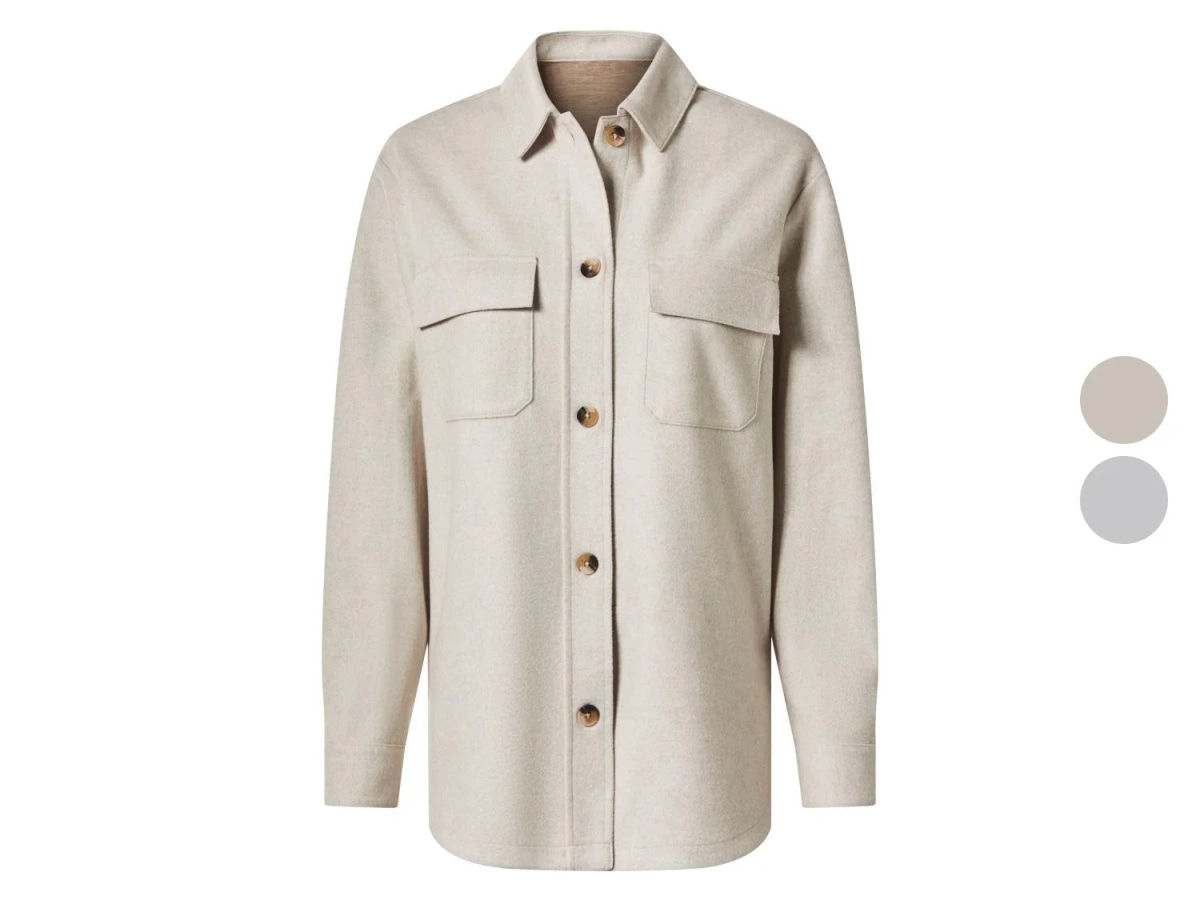 Damen Fleece-Overshirt Esmara Angebot bei Lidl