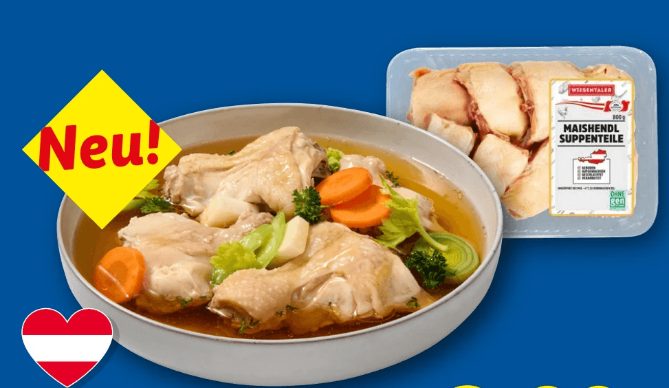 Frische Maishendl Suppenteile, 800 g – Lidl